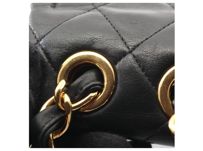 Timeless Borsa a Spalla Chanel Large Matelassé 34 Nero - vista 15