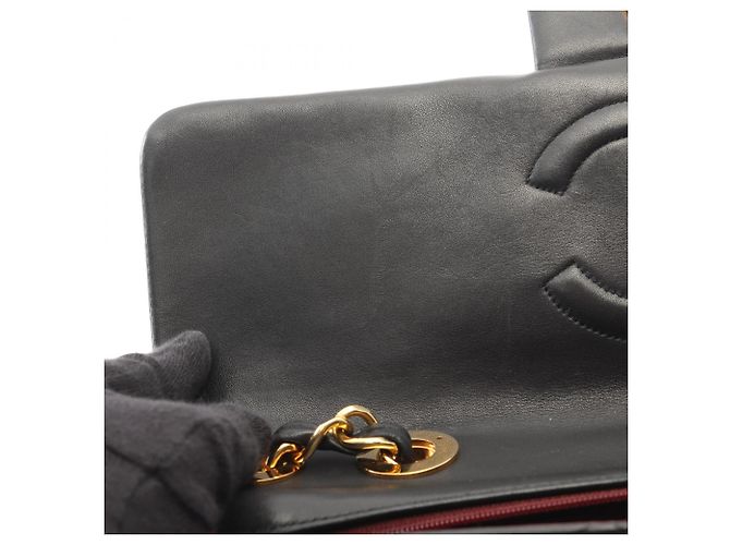 Timeless Borsa a Spalla Chanel Large Matelassé 34 Nero - vista 7