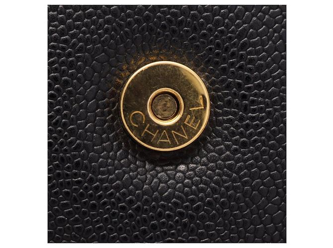 Timeless Borsa a tracolla Chanel Bias Stitch Coco Mark Nero - vista 9
