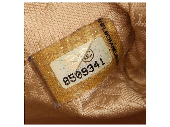 Borsa Chanel in pelle di agnello nera Nero - vista 5