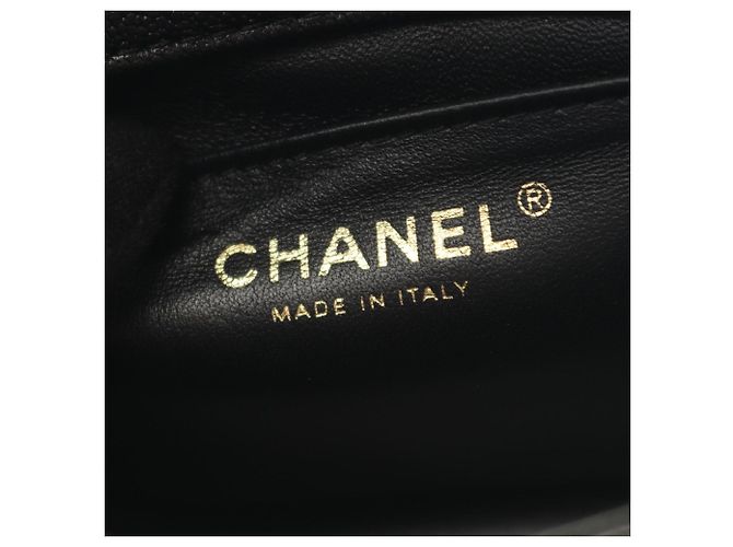 Borsa a Spalla Chanel Boy Small Nero - vista 4