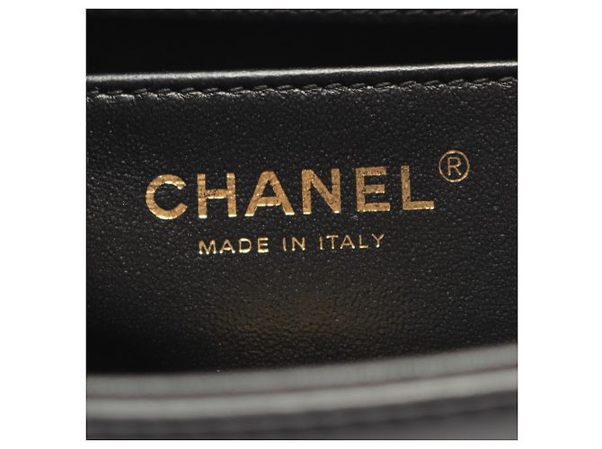 Borsa a Spalla Chanel Boy Small Nero - vista 4