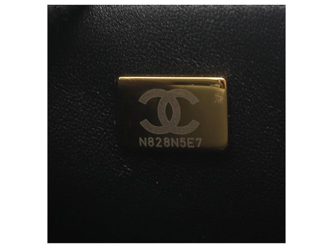 Borsa a Spalla Chanel Boy Small Nero - vista 5