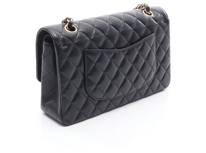 Timeless Borsa a Spalla Chanel Matelassé Double Flap Nero - vista 2
