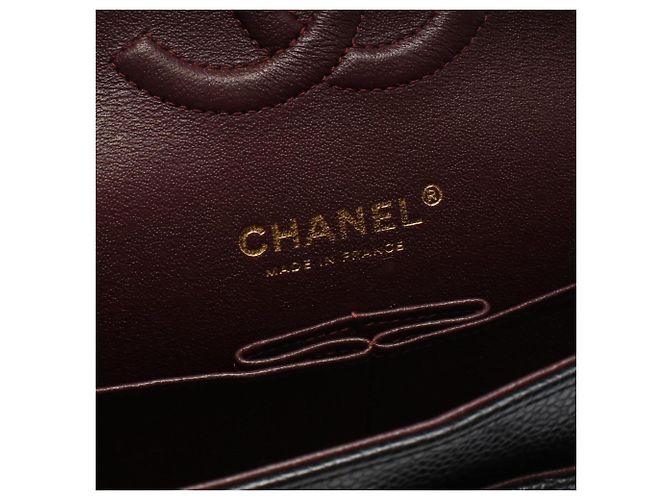 Timeless Borsa a Spalla Chanel Matelassé Double Flap Nero - vista 4