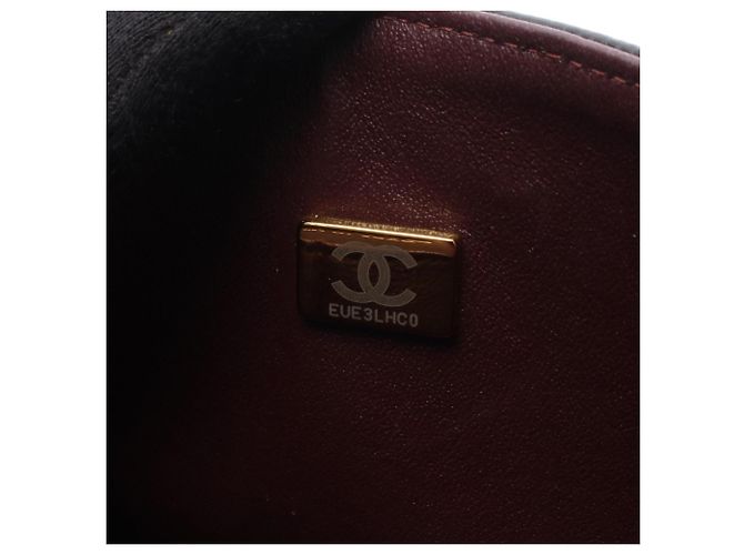 Timeless Borsa a Spalla Chanel Matelassé Double Flap Nero - vista 5