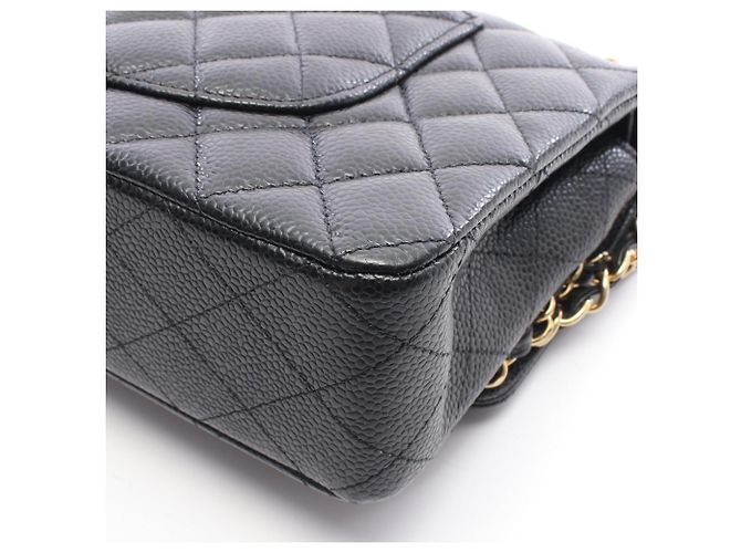Timeless Borsa a Spalla Chanel Matelassé Double Flap Nero - vista 7