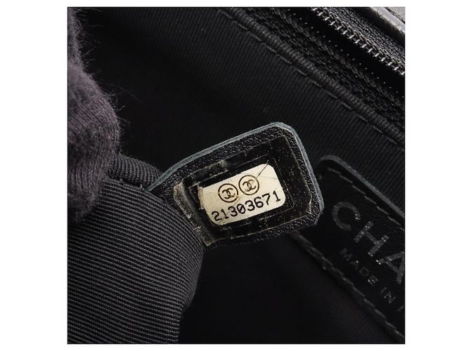 Borsa a Spalla Chanel Boy Large Nero - vista 5