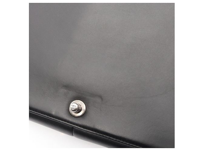 Borsa a Spalla Chanel Boy Large Nero - vista 7