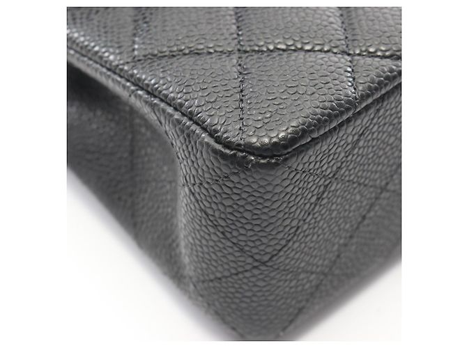 Borsa a tracolla Chanel Matelassé Double Flap Nero - vista 7