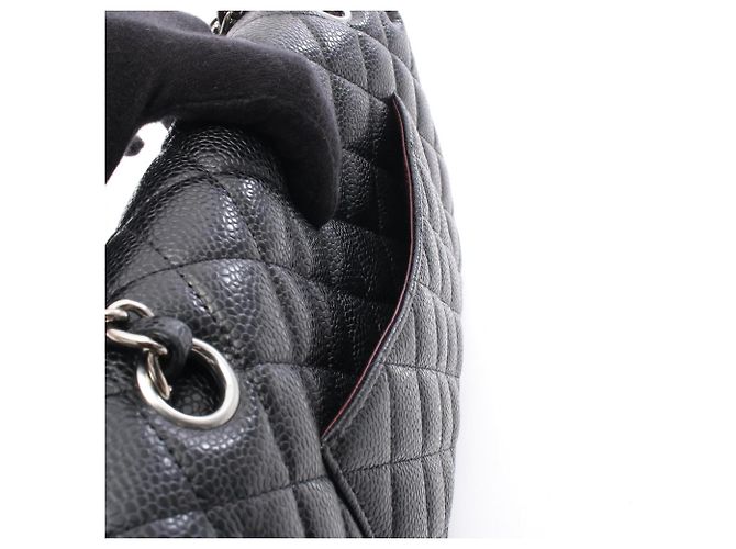 Borsa Chanel Matelassé Double Flap Nero - vista 6