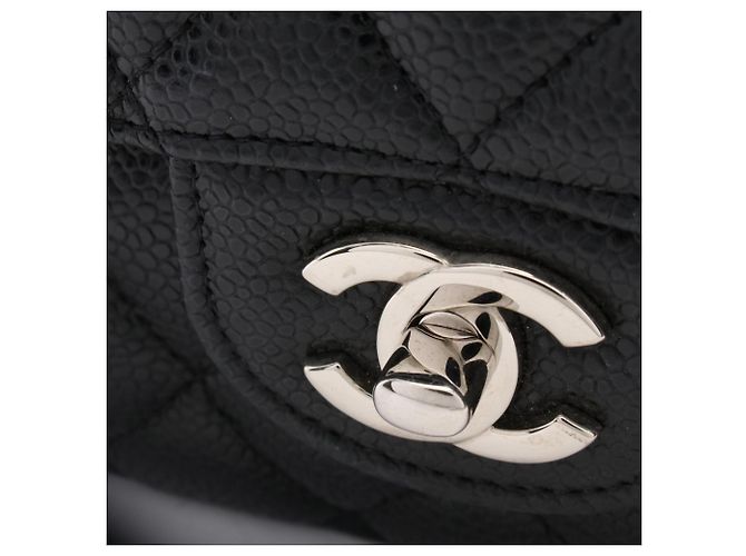 Borsa Chanel Matelassé Double Flap Nero - vista 9