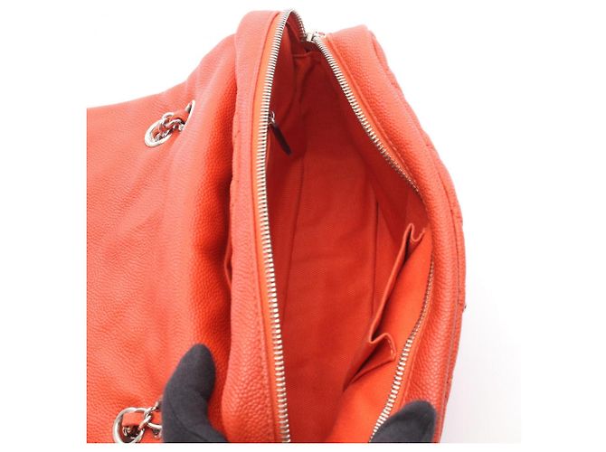 Borsa a Spalla Chanel Matelassé Rosso - vista 3