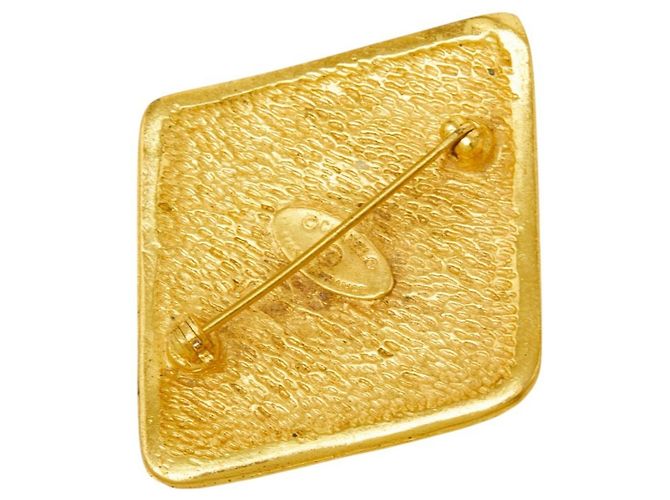 Chanel Coco Mark Diamant Brosche Golden - Ansicht 2