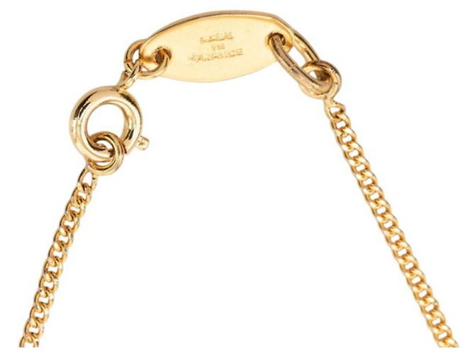 Bracciale charm Chanel Coco Mark placcato oro D'oro - vista 6