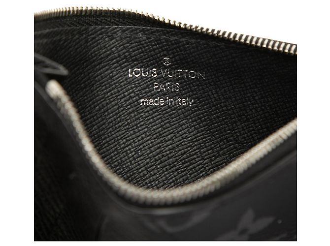 Tarjetero Monogram Eclipse Louis Vuitton Negro - vista 4