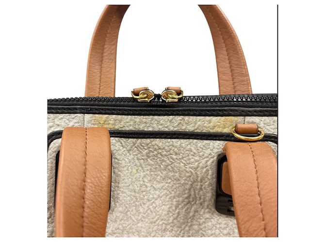 Borsa Fendi Chameleon 8BL110 Beige - vista 4