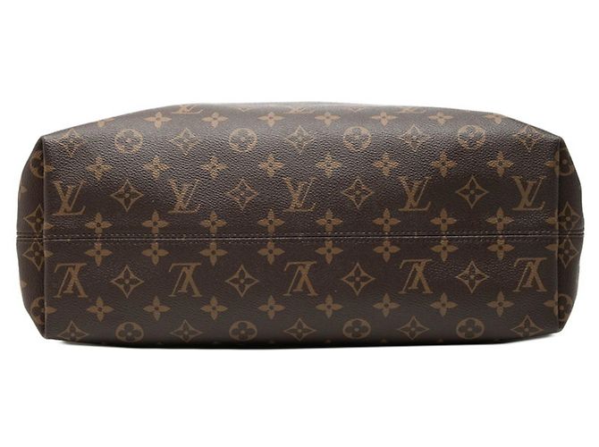 Borsa a Spalla Louis Vuitton Monogram Graceful MM Marrone - vista 3