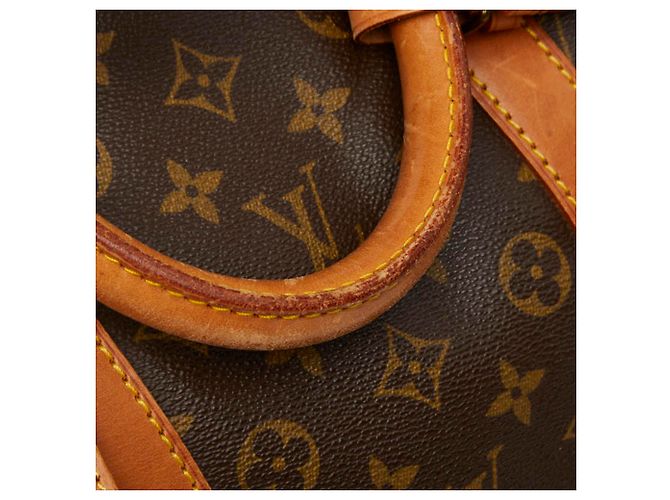 Borsa Boston Louis Vuitton Monogram Keepall 55 Marrone - vista 10