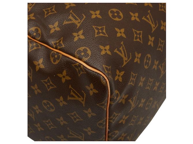 Borsa Boston Louis Vuitton Monogram Keepall 55 Marrone - vista 5