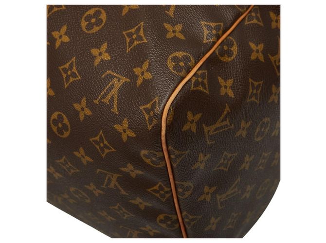 Borsa Boston Louis Vuitton Monogram Keepall 55 Marrone - vista 6