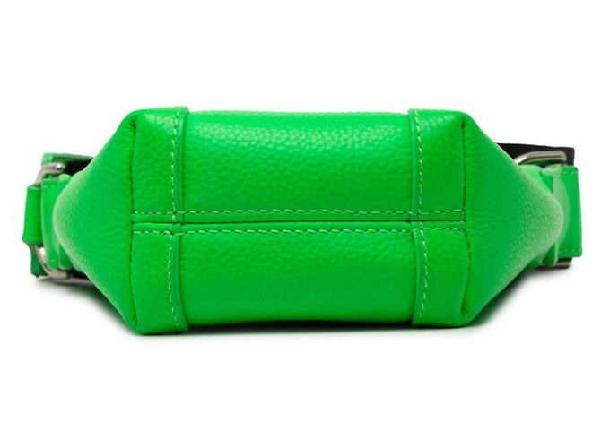 Borsa a tracolla a spalla Balenciaga Hourglass Verde - vista 3