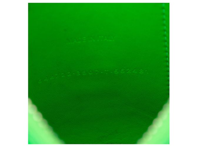 Borsa a tracolla a spalla Balenciaga Hourglass Verde - vista 5