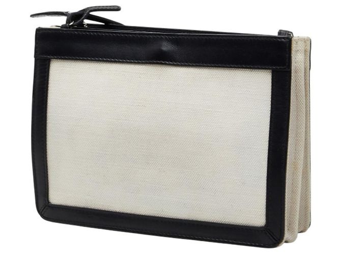 Borsa a tracolla Balenciaga nera e bianca Nero Bianco - vista 2