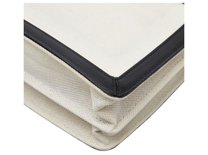 Borsa a tracolla Balenciaga nera e bianca Nero Bianco - vista 4