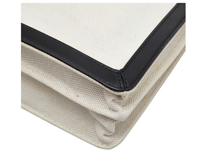 Borsa a tracolla Balenciaga nera e bianca Nero Bianco - vista 6