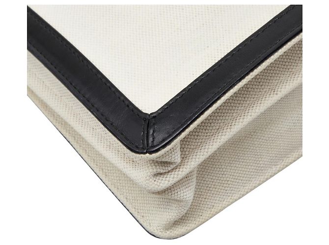 Borsa a tracolla Balenciaga nera e bianca Nero Bianco - vista 7