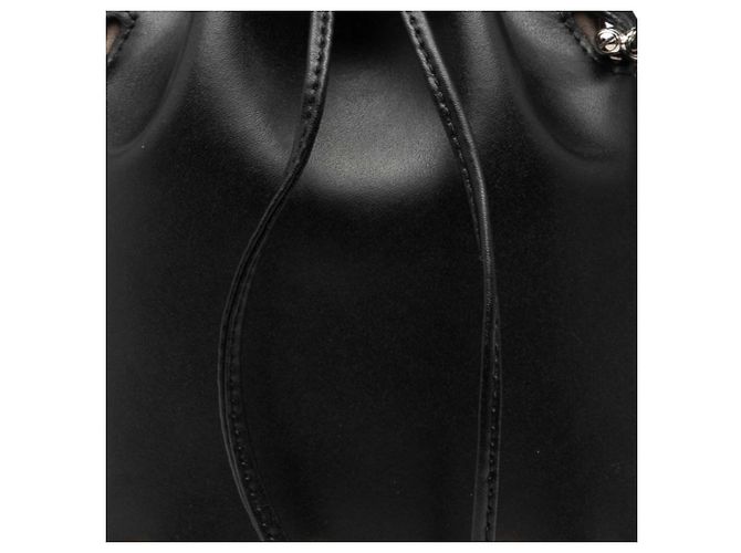 Borsa Fendi Mini Montresor Nero - vista 4