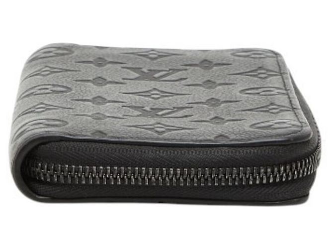 Zippy Louis Vuitton Monogram Shadow Long Wallet Black - view 3