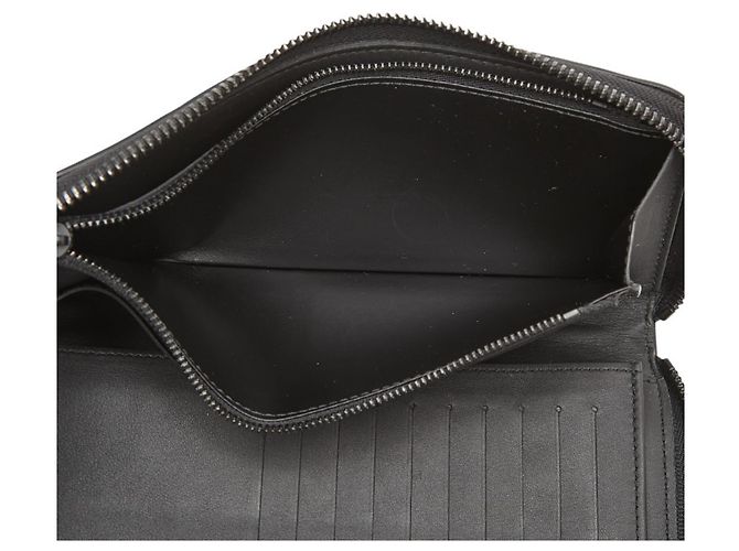 Zippy Louis Vuitton Monogram Shadow Long Wallet Black - view 7