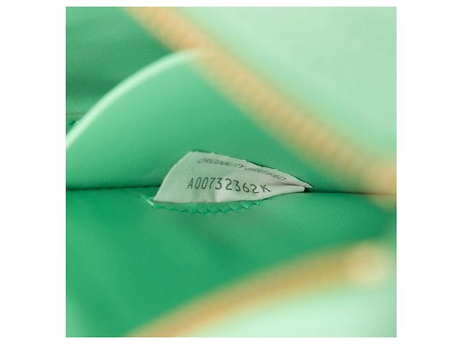 Borsa Bottega Veneta Intrecciato Mini Sunrise Verde - vista 6