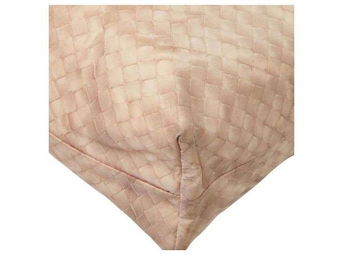 Borsa Tote Bottega Veneta Intrecciato Illusion Rosa - vista 4