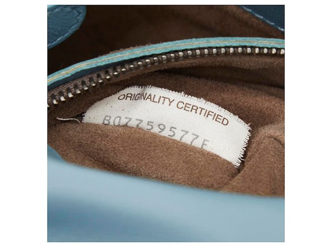 Borsa a mano Piazza Top Handle Bottega Veneta Blu - vista 12