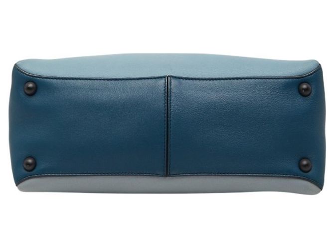 Borsa a mano Piazza Top Handle Bottega Veneta Blu - vista 3