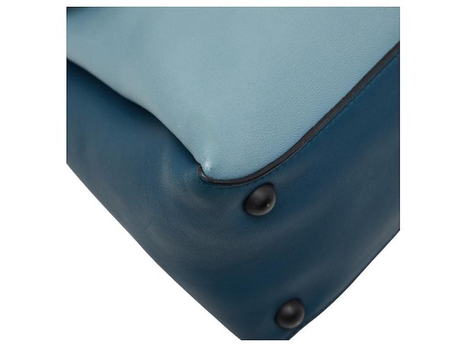 Borsa a mano Piazza Top Handle Bottega Veneta Blu - vista 5