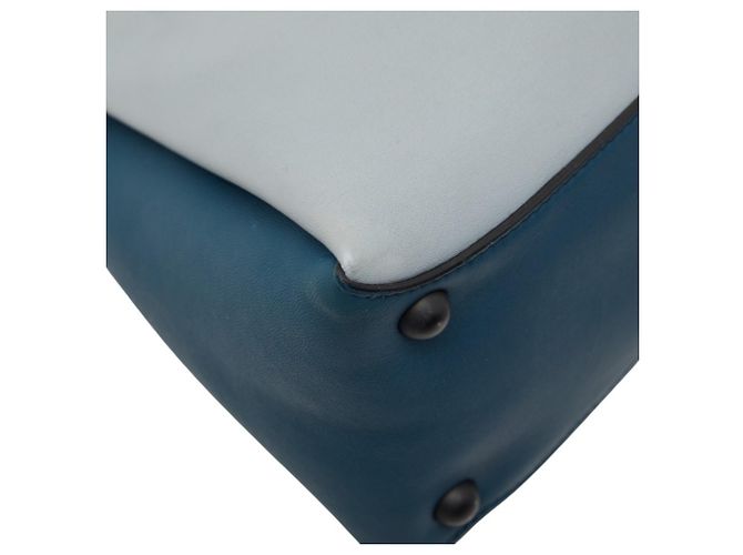 Borsa a mano Piazza Top Handle Bottega Veneta Blu - vista 7