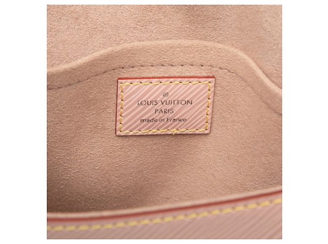 Borsa a tracolla Epi Saint Cloud Louis Vuitton Rosa - vista 5
