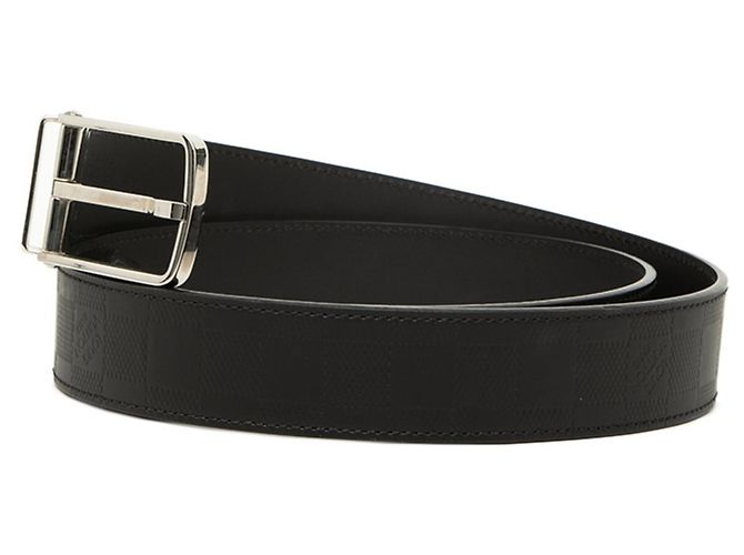Cintura Boston Damier Infini Louis Vuitton Nero - vista 2
