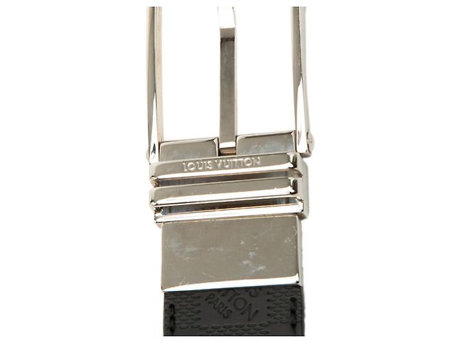 Cintura Boston Damier Infini Louis Vuitton Nero - vista 6
