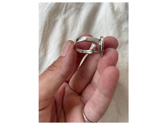 Anello Cerruti 1881 in argento e zirconi - vista 7