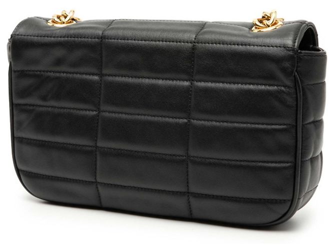 Céline Borsa a tracolla Celine Matelassé Monochrome Chain Nero - vista 2