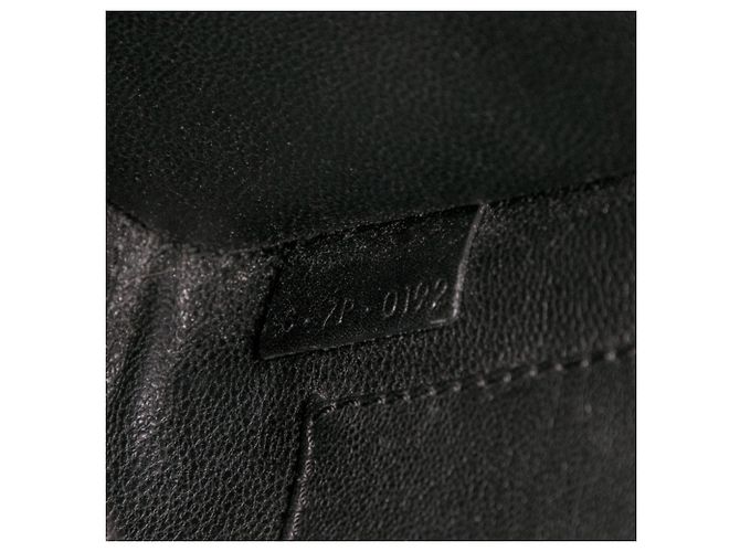 Céline Borsa Celine Luggage Nano Shopper Nero Rosso Beige - vista 6
