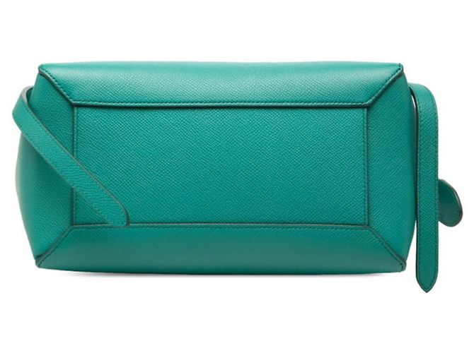 Céline Bolso Belt Celine - Cuero verde - vista 3