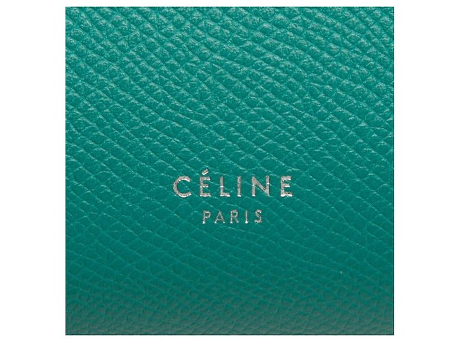 Céline Bolso Belt Celine - Cuero verde - vista 5