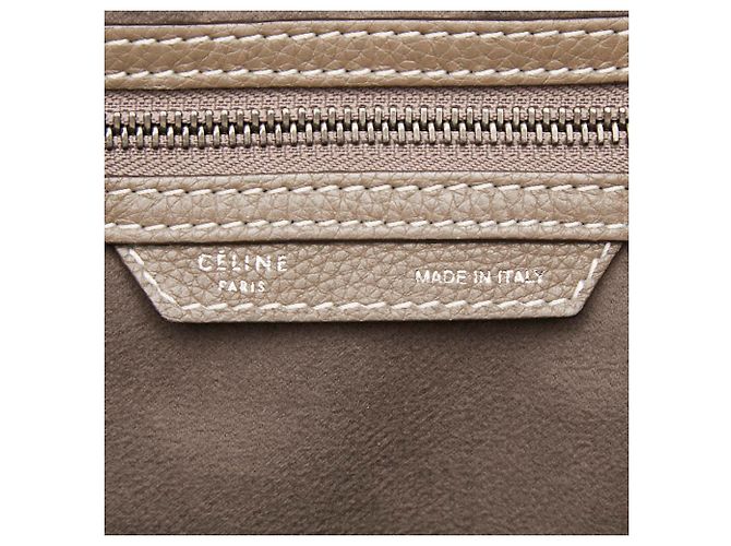Céline Borsa Celine Luggage Medium S-CU-1111 Marrone - vista 10