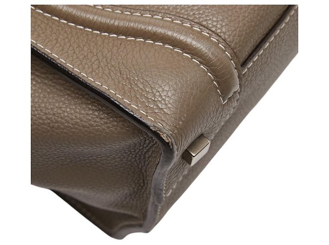Céline Borsa Celine Luggage Medium S-CU-1111 Marrone - vista 5